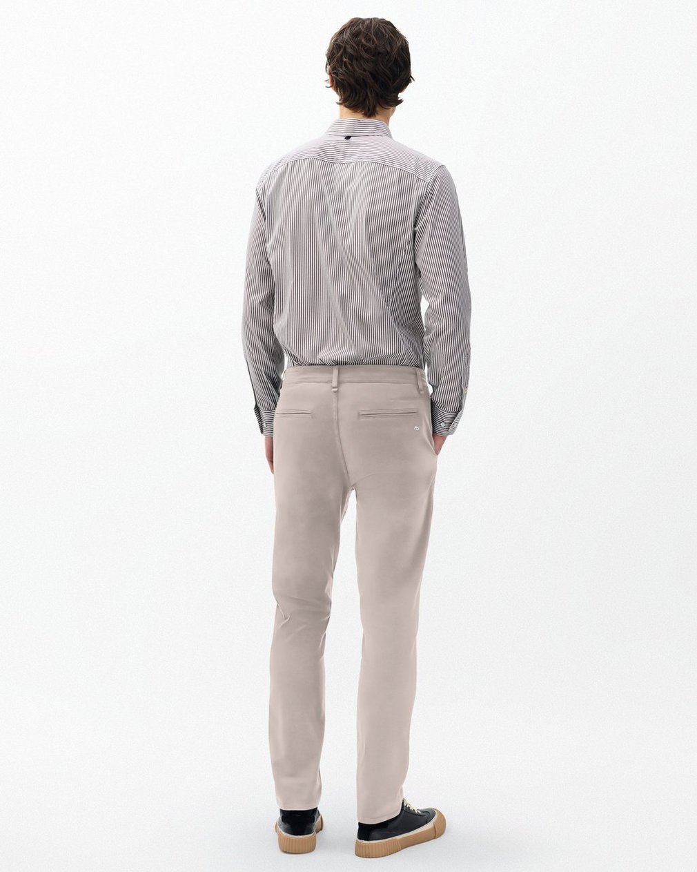 Fit 2 Stretch Twill Chinos - Natural Grey - Image 6