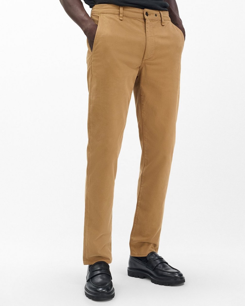 Fit 2 Stretch Twill Chinos - Bark Brown - Image 4