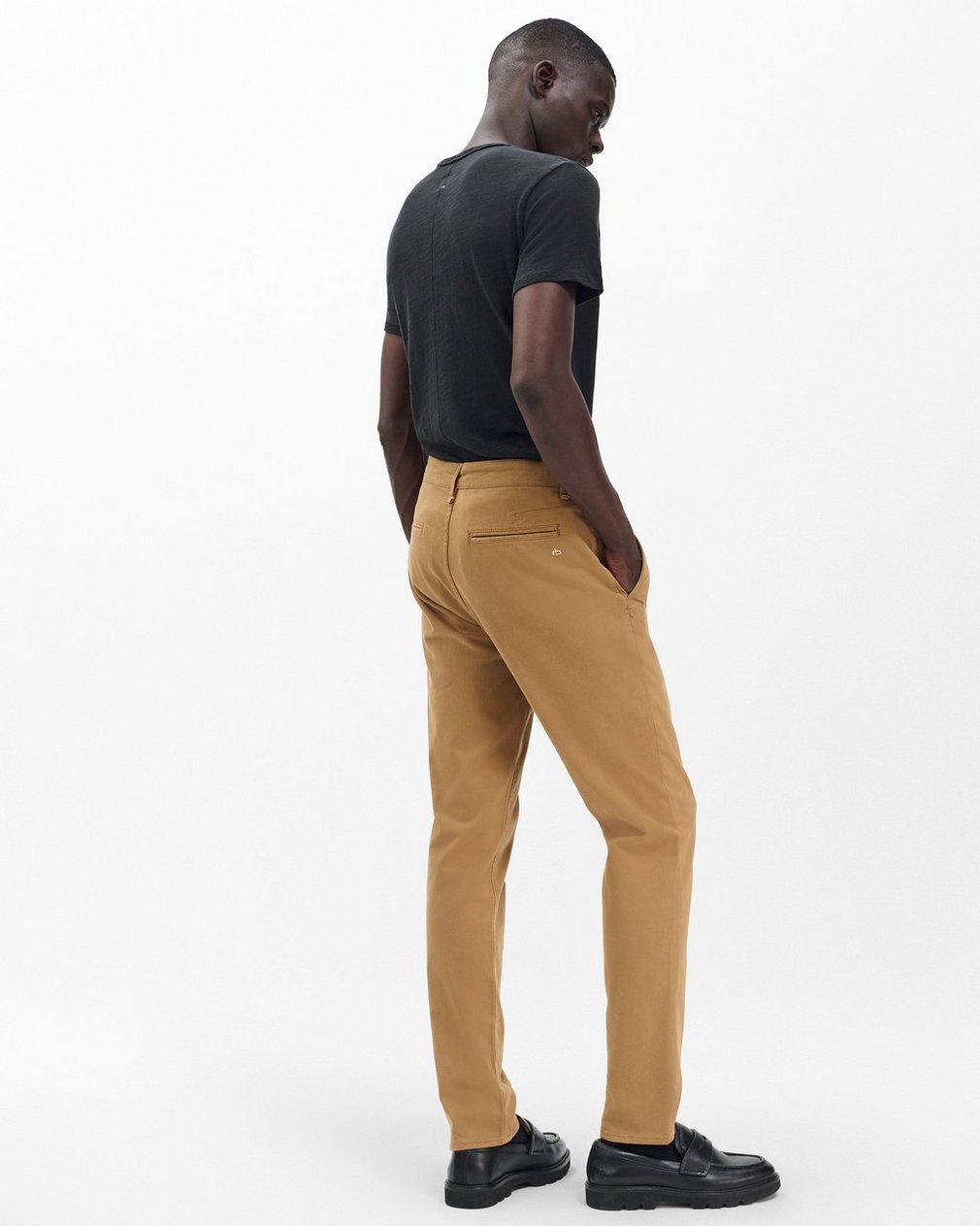 Fit 2 Stretch Twill Chinos - Bark Brown - Image 6