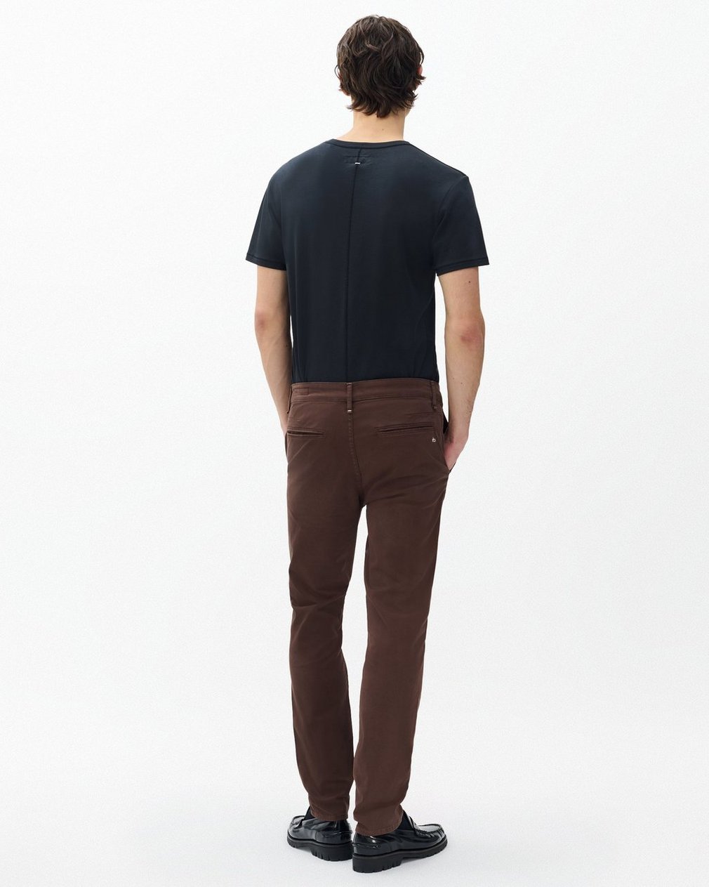 Fit 2 Stretch Twill Chinos - Mid Brown - Image 5