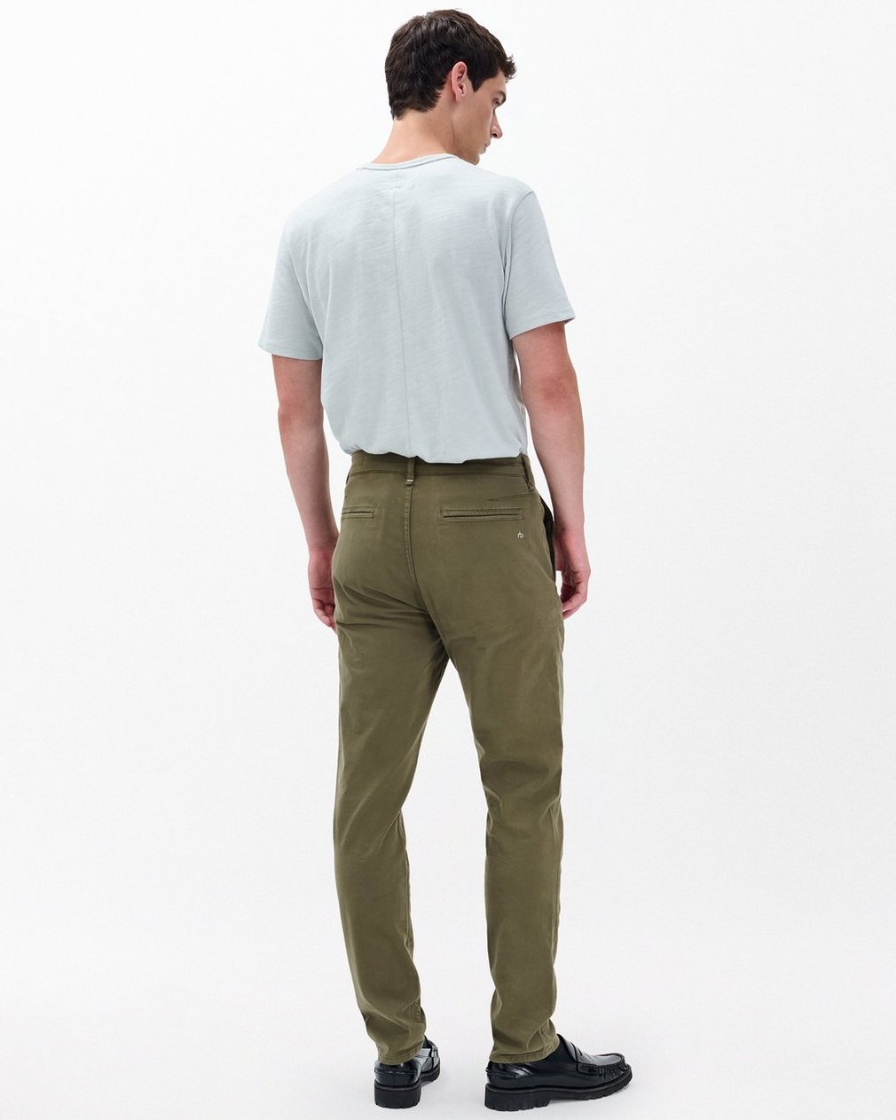 Fit 2 Slim Chinos - Dark Green - Image 6