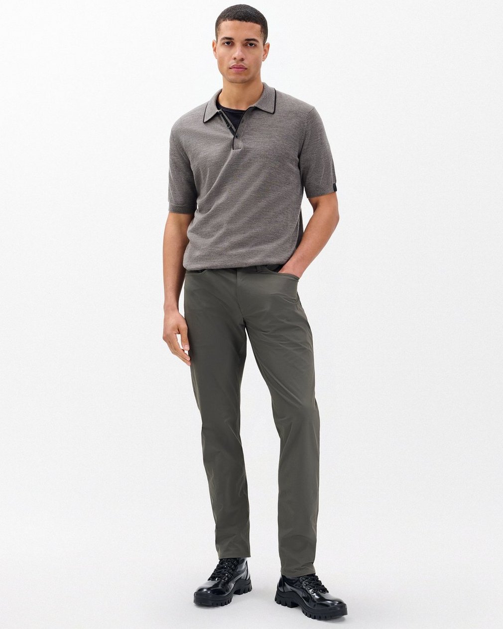 Fit 3 Nylon-Blend Pants - Dark Shadow - Image 3