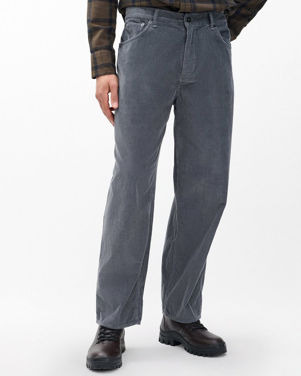 rbBAGGY Fit Corduroy Pants - Slate - Image 4