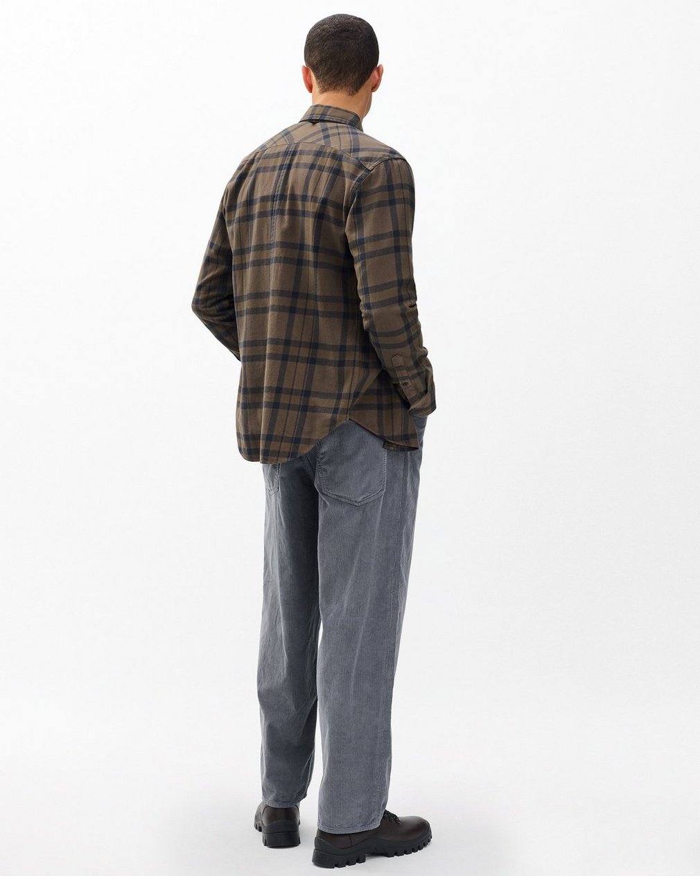 rbBAGGY Fit Corduroy Pants - Slate - Image 6
