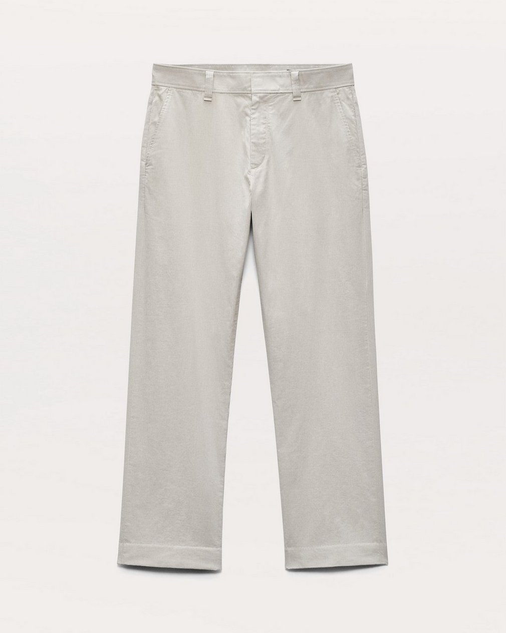 Haydon Straight Fit Striped Pants - Grey Stripe - Image 2