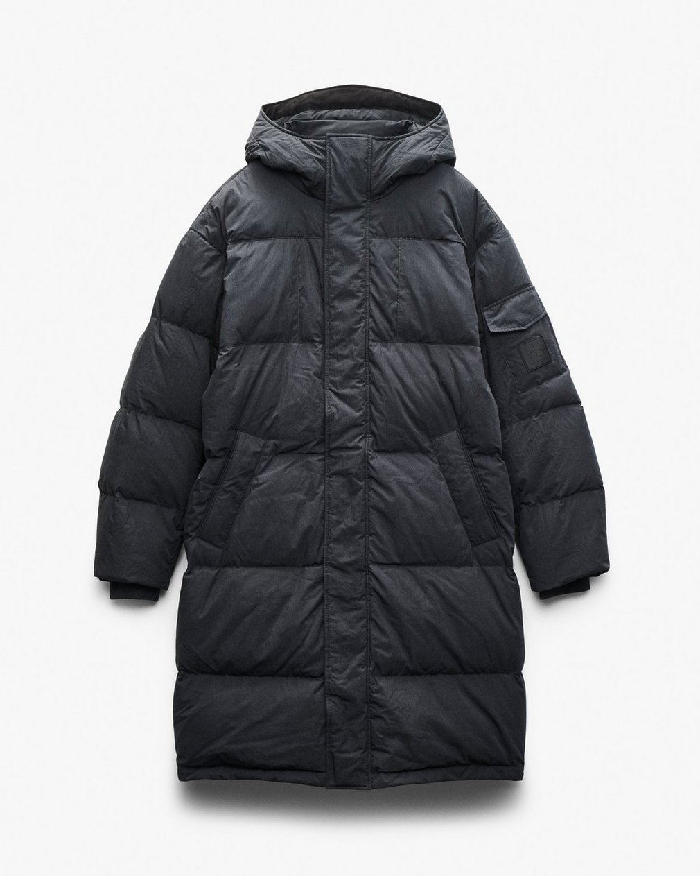 Victor Down Coat - Black - Image 2