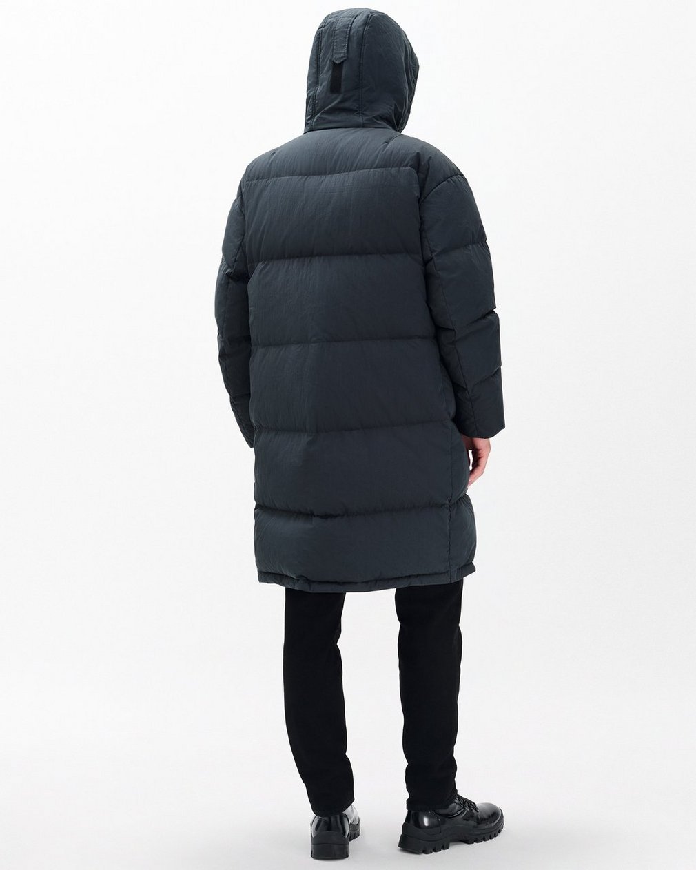 Victor Down Coat - Black - Image 6