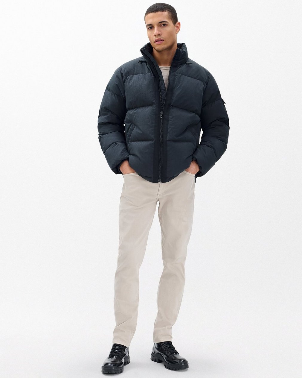 Daniel Down Jacket - Black - Image 3