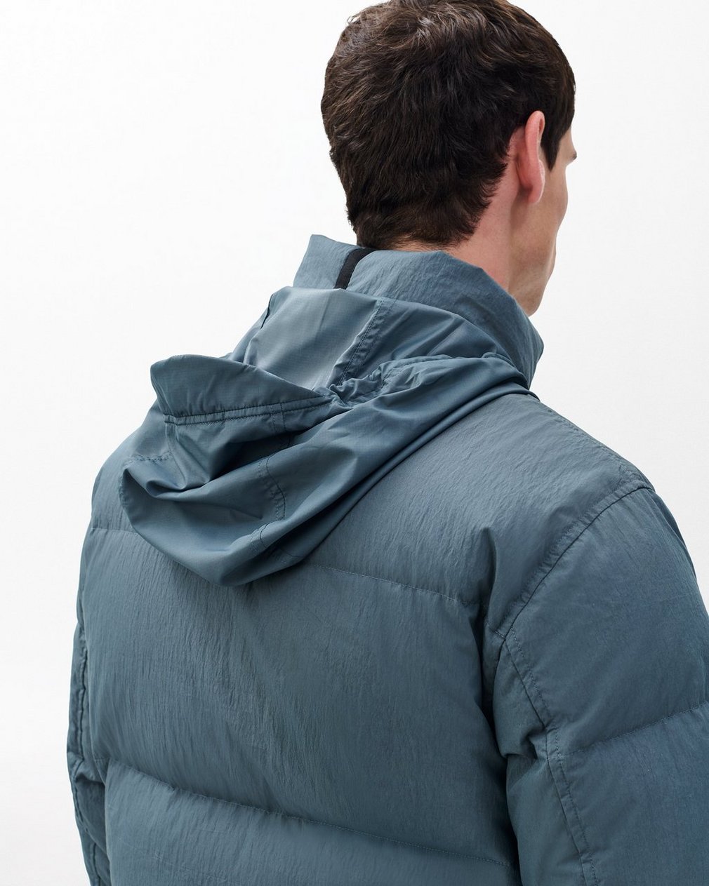 Daniel Down Jacket - Slate - Image 5