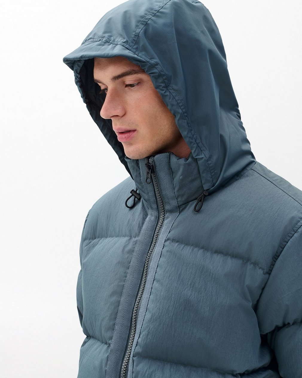 Daniel Down Jacket - Slate - Image 6