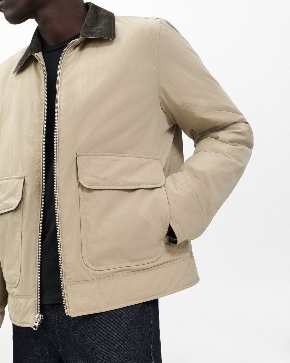 Derrick Down-Filled Jacket - Light Metal - Image 5