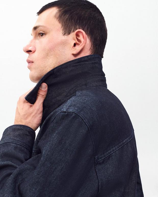 Beau Denim Trucker Jacket - Resin Rinse - Image 6