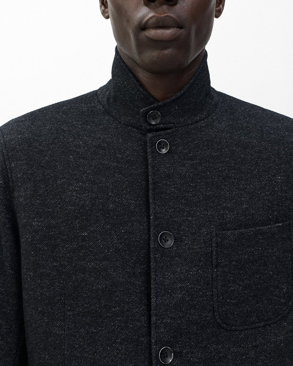 Prospect Knit Blazer - Dark Grey - Image 4