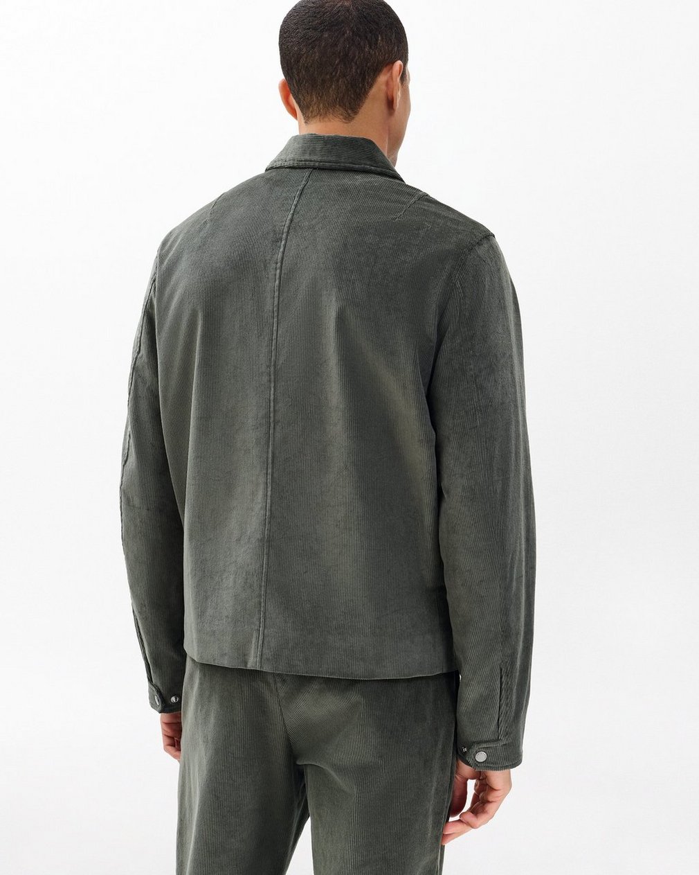 Melrose Corduroy Jacket - Dark Shadow - Image 6