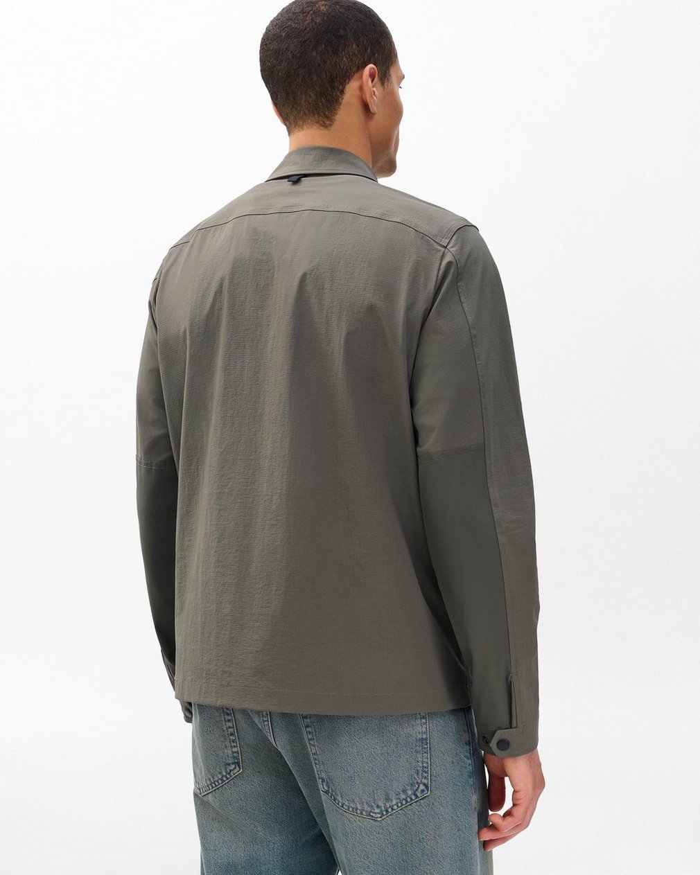 Stretch Ripstop Shirt Jacket - Dark Shadow - Image 6