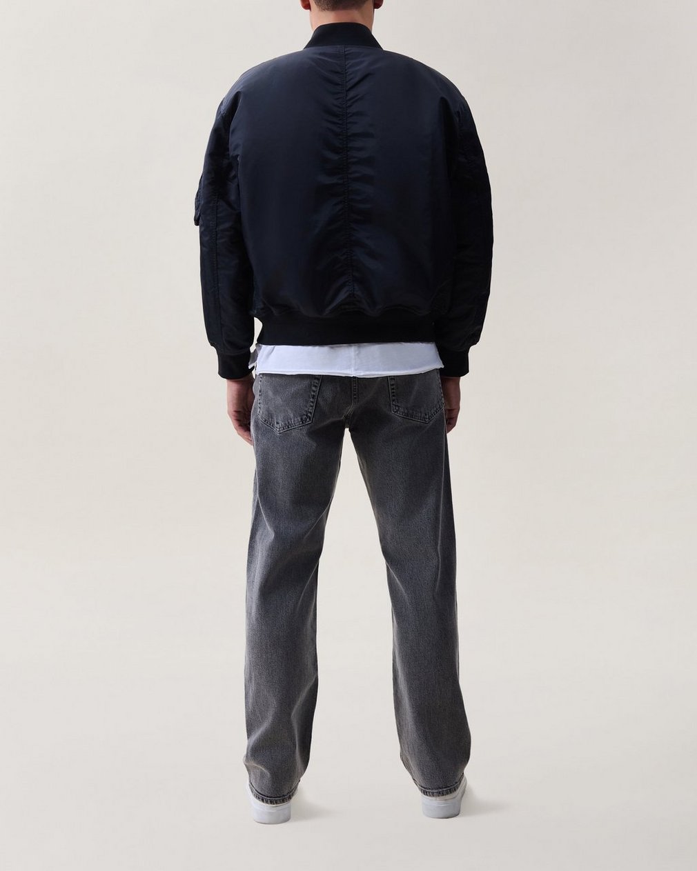 Mason Bomber Jacket - Black - Image 2