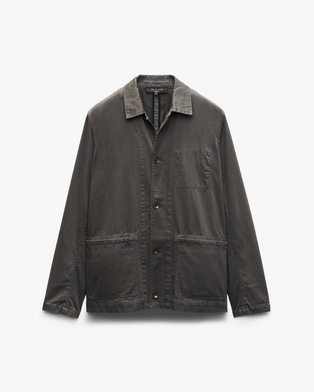 Evan Twill Chore Jacket - Dark Shadow - Image 2