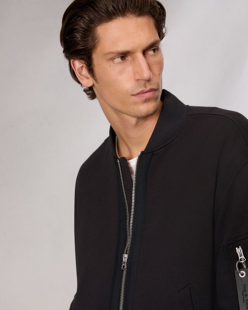 Manston Bomber Jacket - Black - Image 6