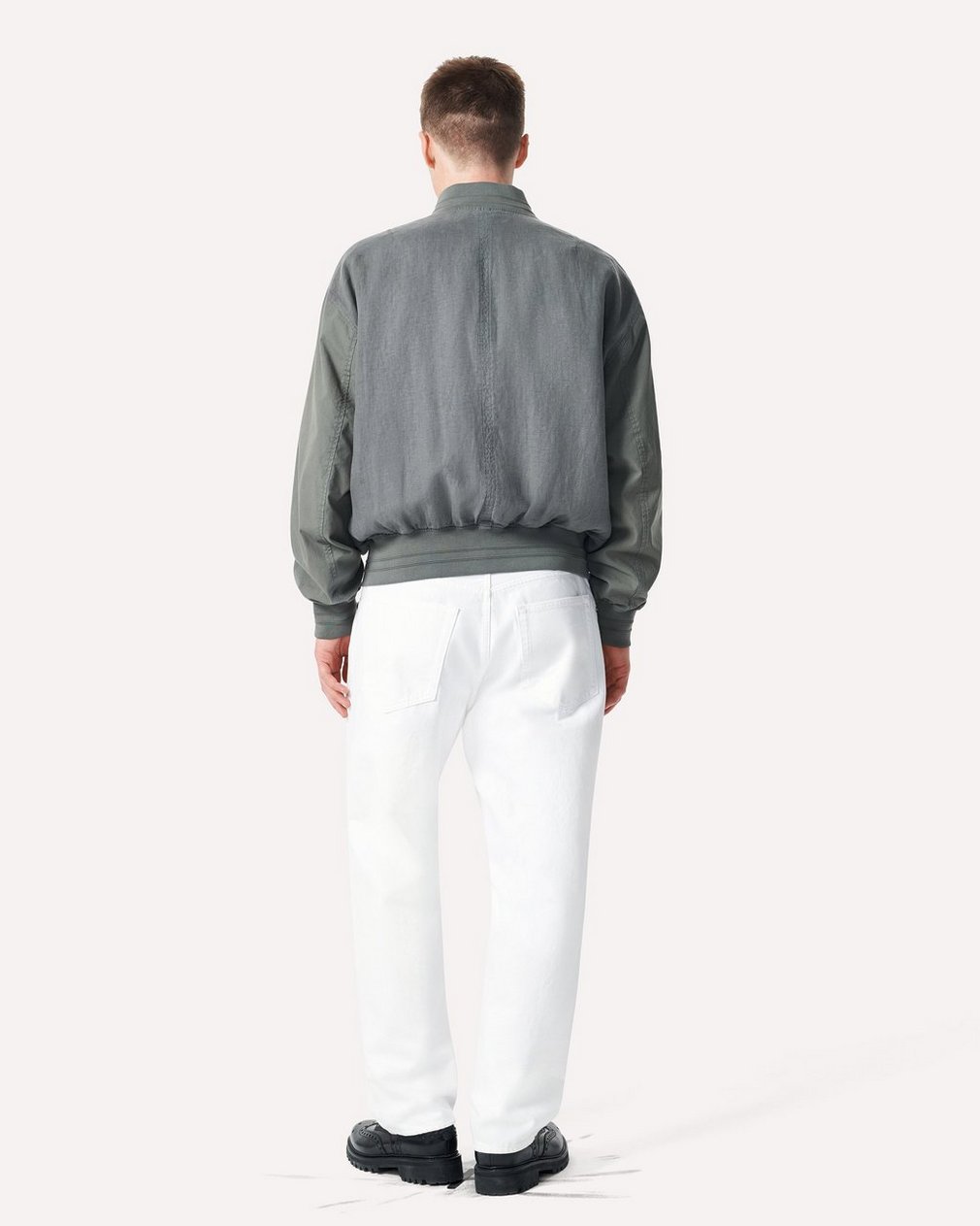 Leo Linen Souvenir Jacket - Pavement - Image 6