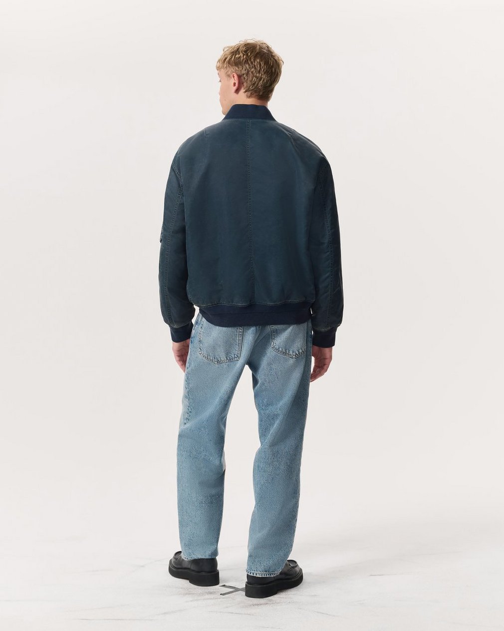 Manston Relaxed Fit Bomber Jacket - Salute - Image 5