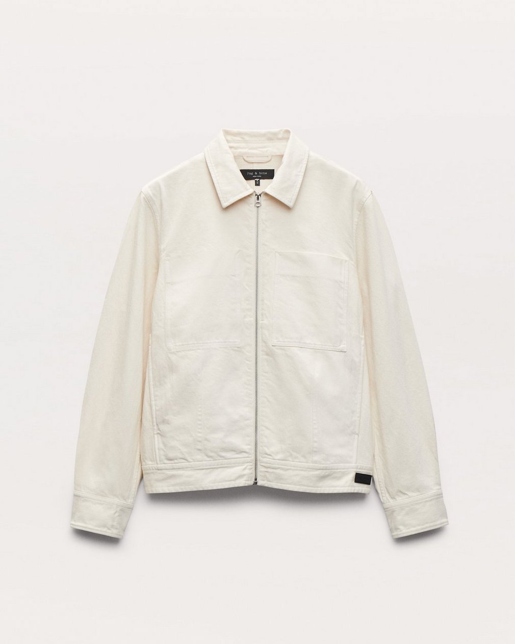 Simon Denim Garage Jacket - Ecru - Image 2