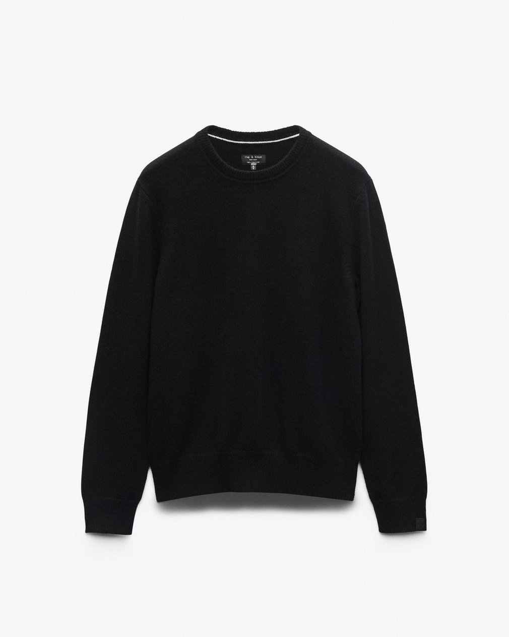 Declan Cashmere Sweater - Black - Image 2