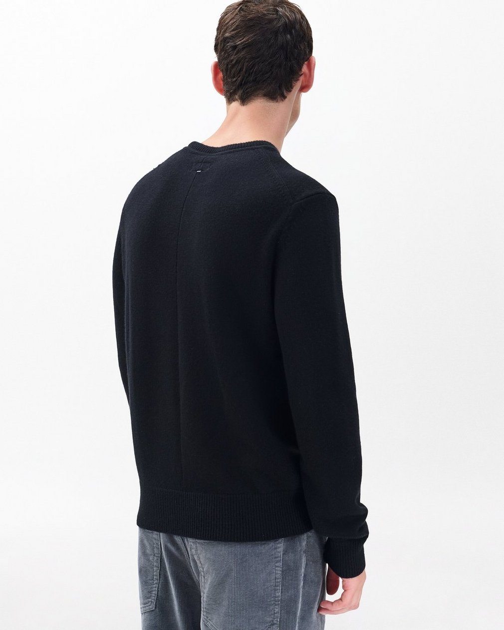 Declan Cashmere Sweater - Black - Image 6