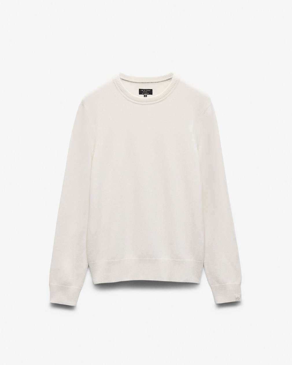 Declan Cashmere Sweater - Ivory - Image 2