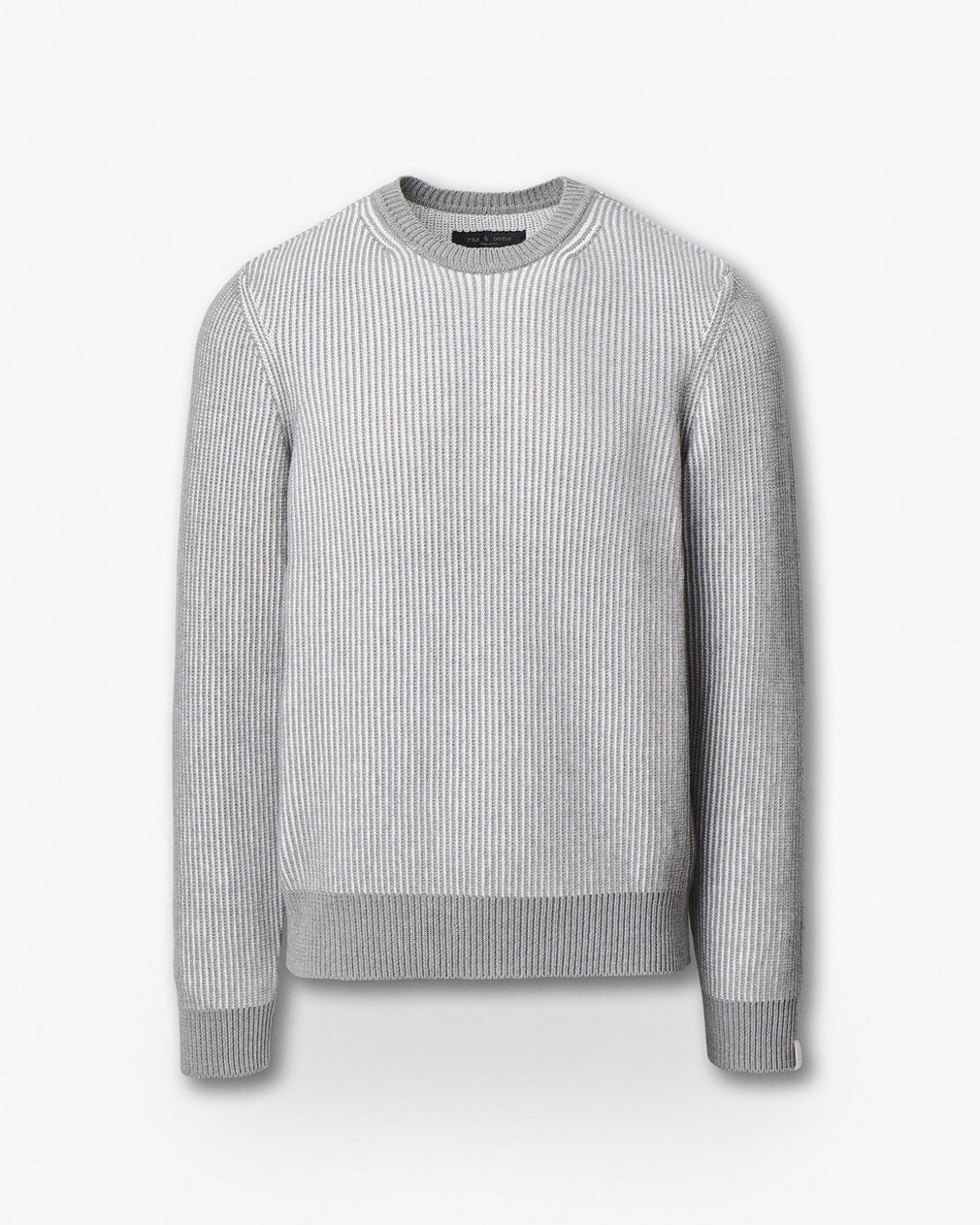 Simon Striped Sweater - Grey Multi - Image 2
