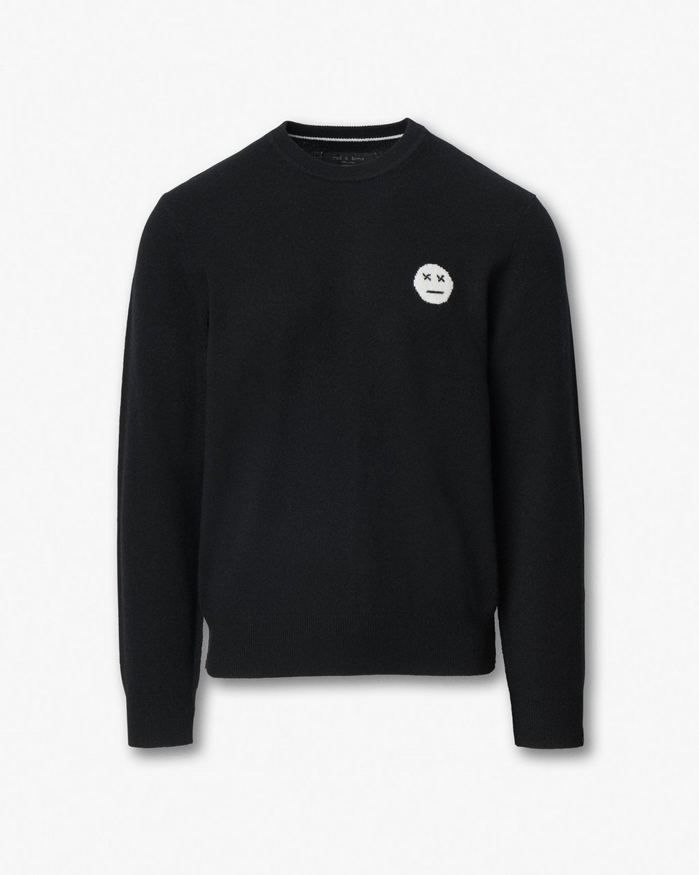 Sour Face Wool Sweater - Black - Image 2