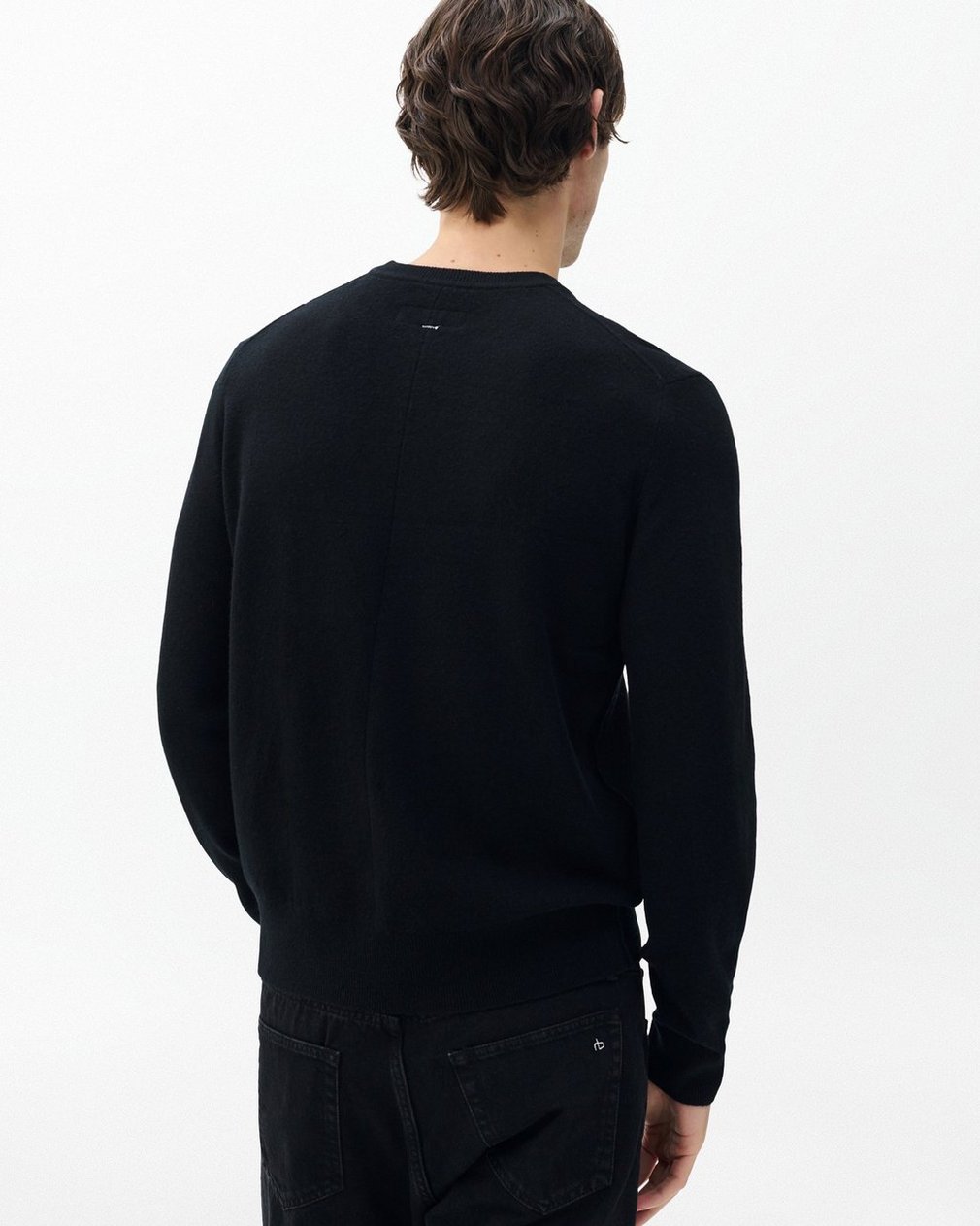 Sour Face Wool Sweater - Black - Image 6