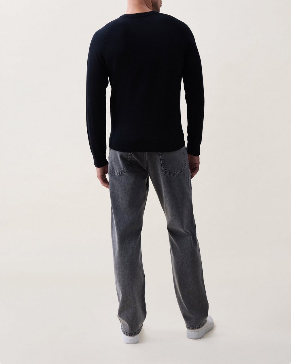 Vinny Wool-Cashmere Sweater - Black - Image 2