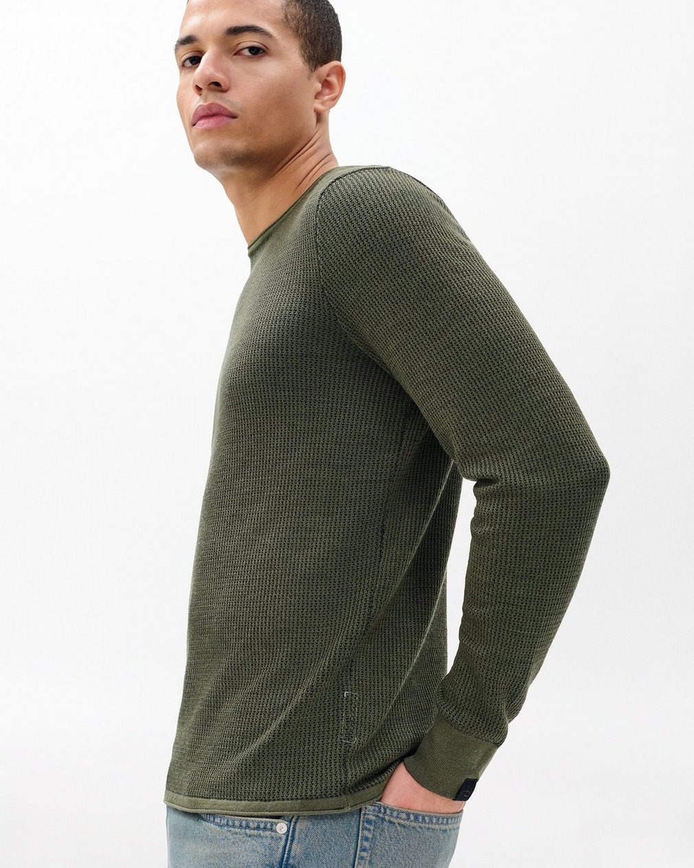 Gregory Crewneck Sweater - Dark Green - Image 5