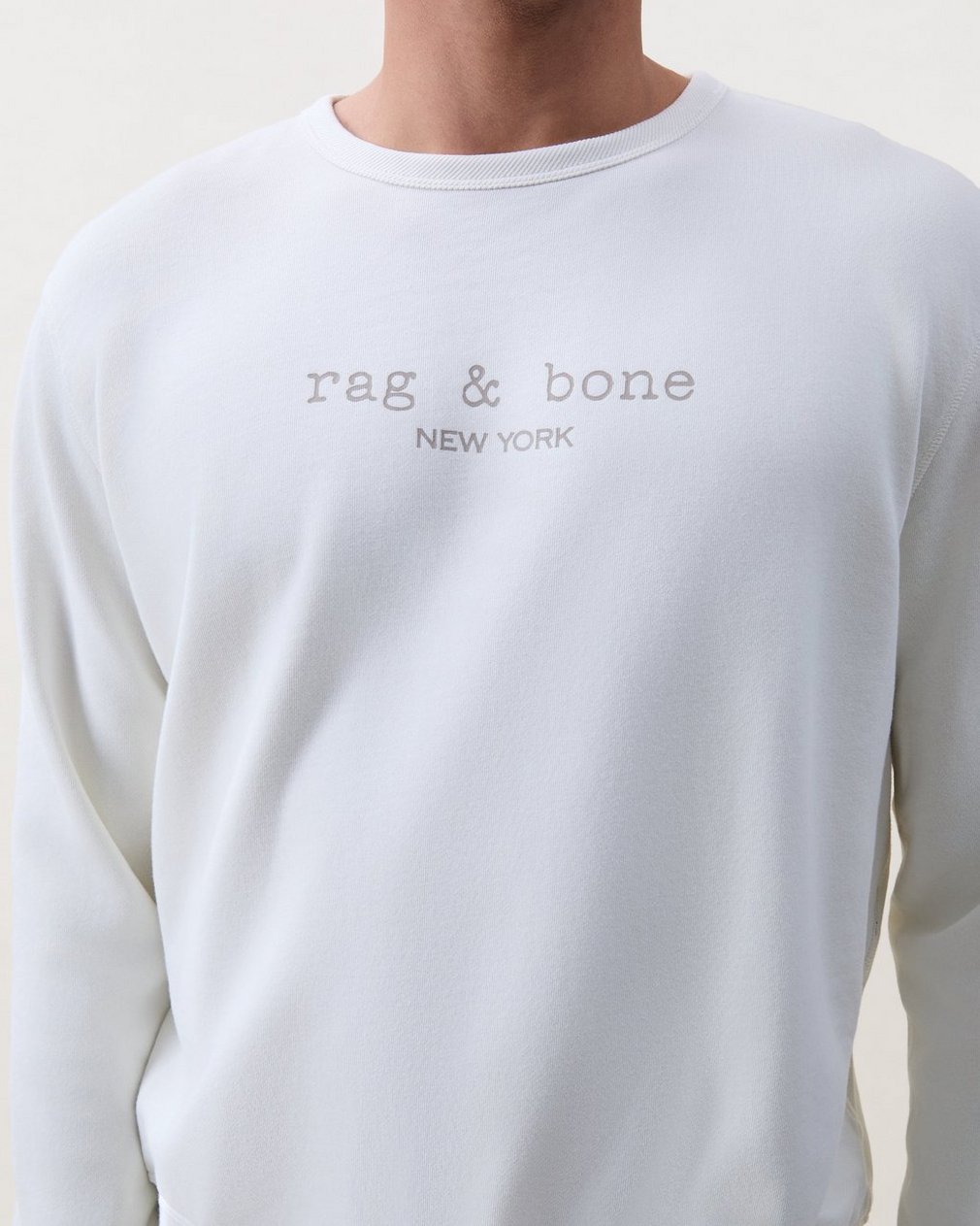 Massey Terry Sweatshirt - Chalk - Image 3