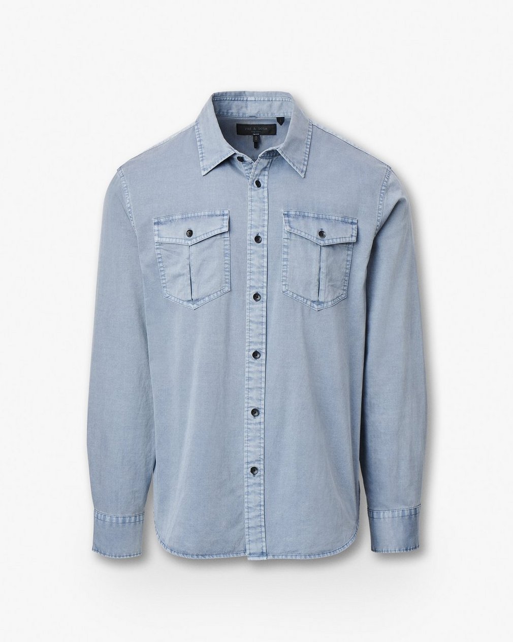 Finch Military Shirt - Workwear Blue - Image 2