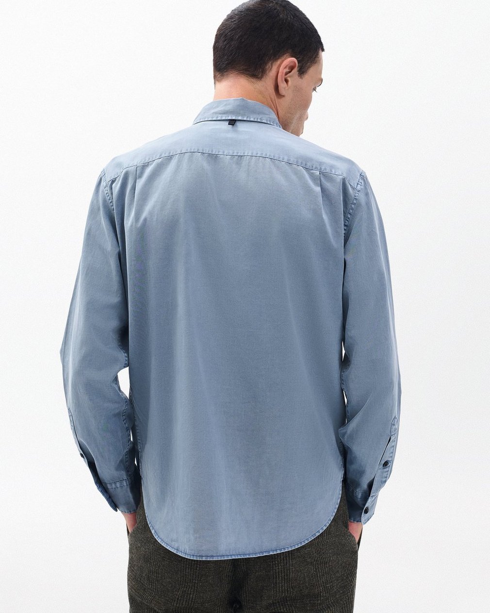 Finch Military Shirt - Workwear Blue - Image 6