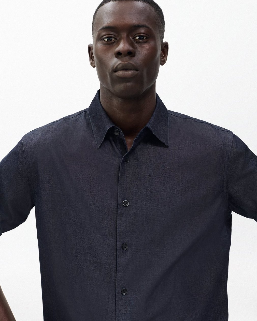 Dalton Japanese Denim Shirt - Indigo - Image 6
