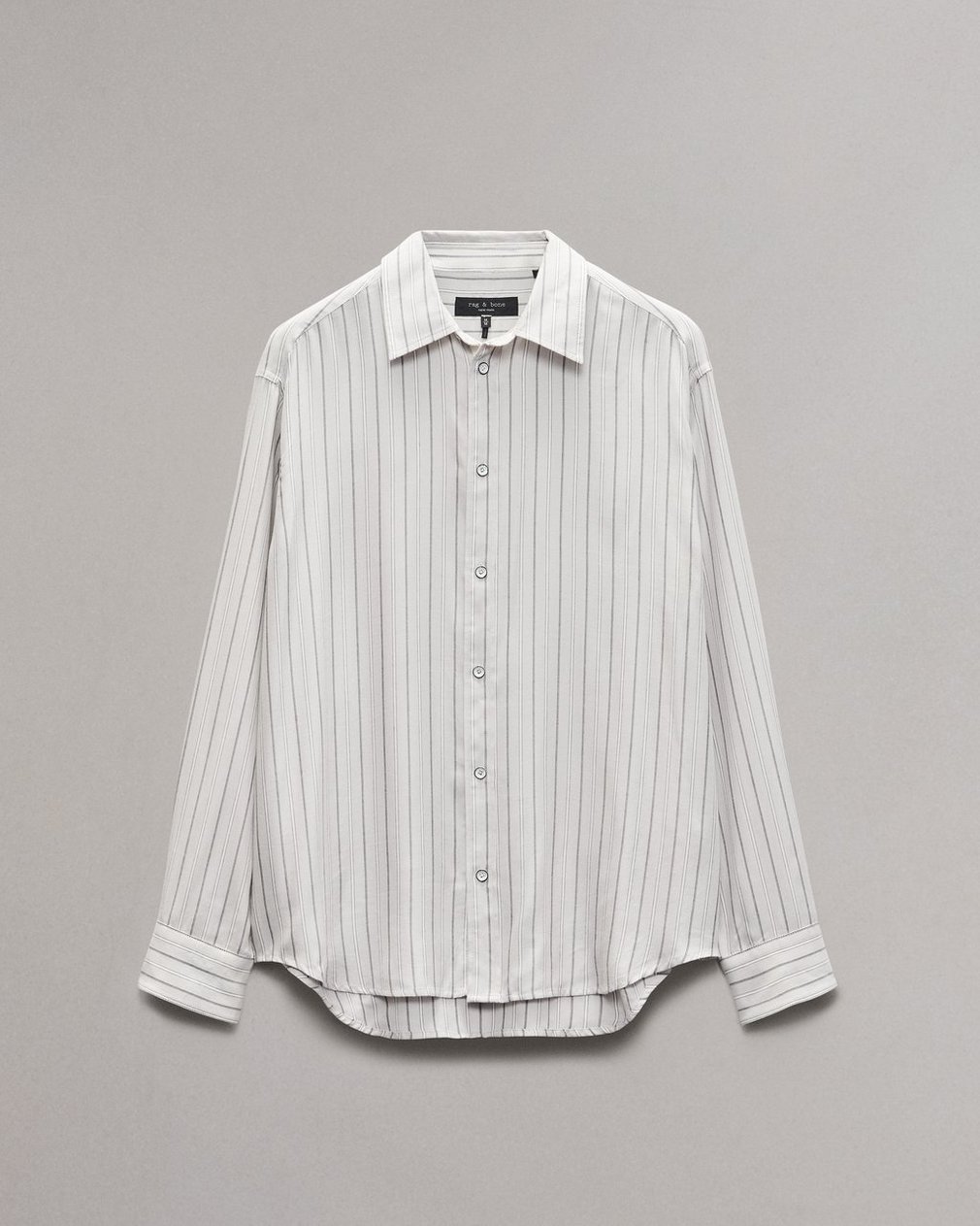 Matthew Striped Shirt - White Stripe - Image 2