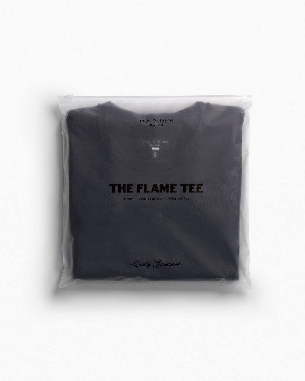 Two-Pack Classic Flame Tee - Black - Image 2
