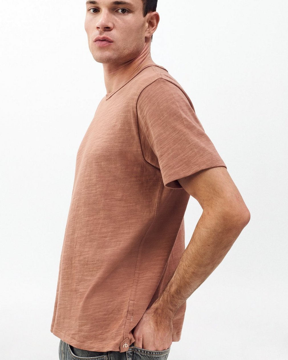 Classic Flame Tee - Rust - Image 4