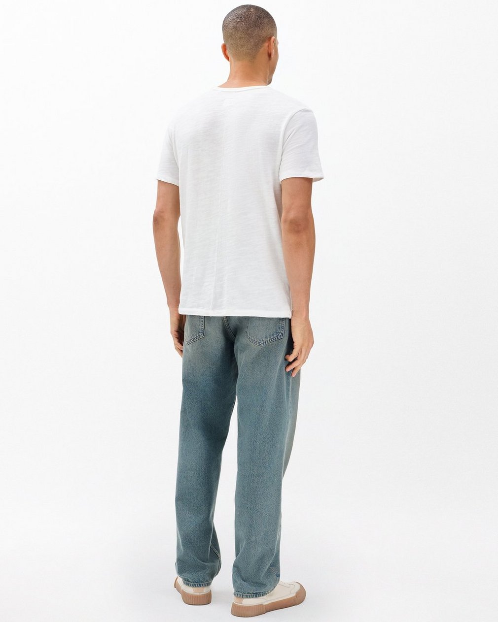 Classic Flame Tee - White - Image 6