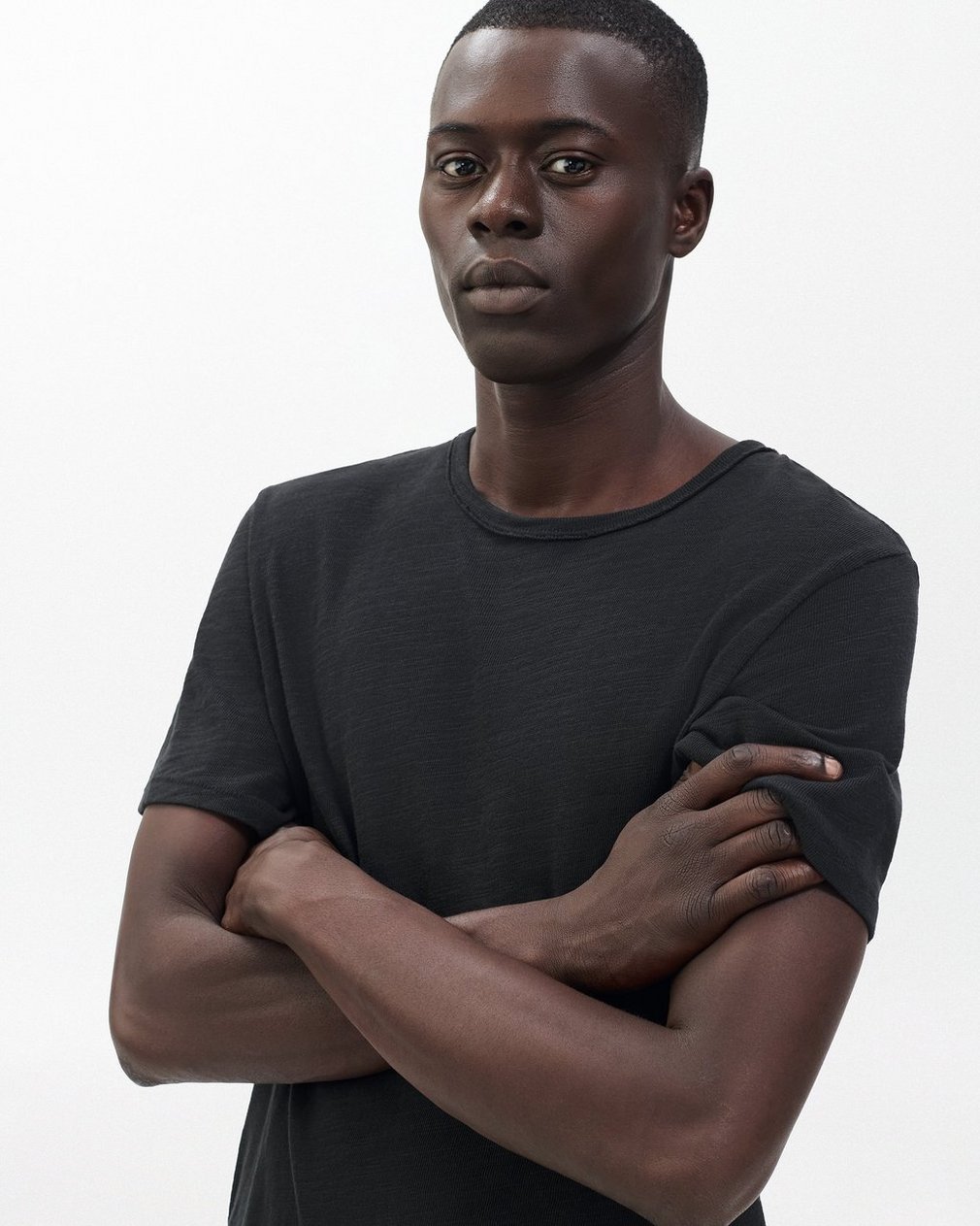 Classic Flame Tee - Jet Black - Image 4