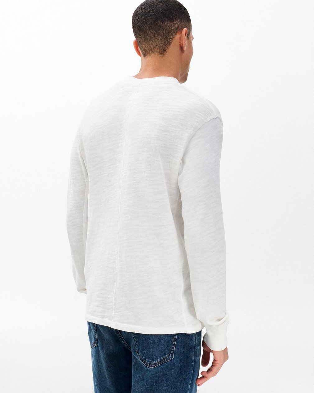 Classic Long-Sleeve Men's Henley - Image 6