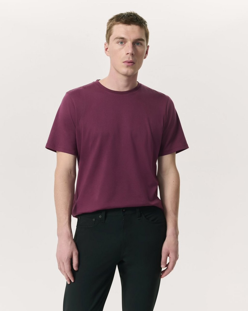 Tech Jersey T-Shirt - Rosewood - Image 2