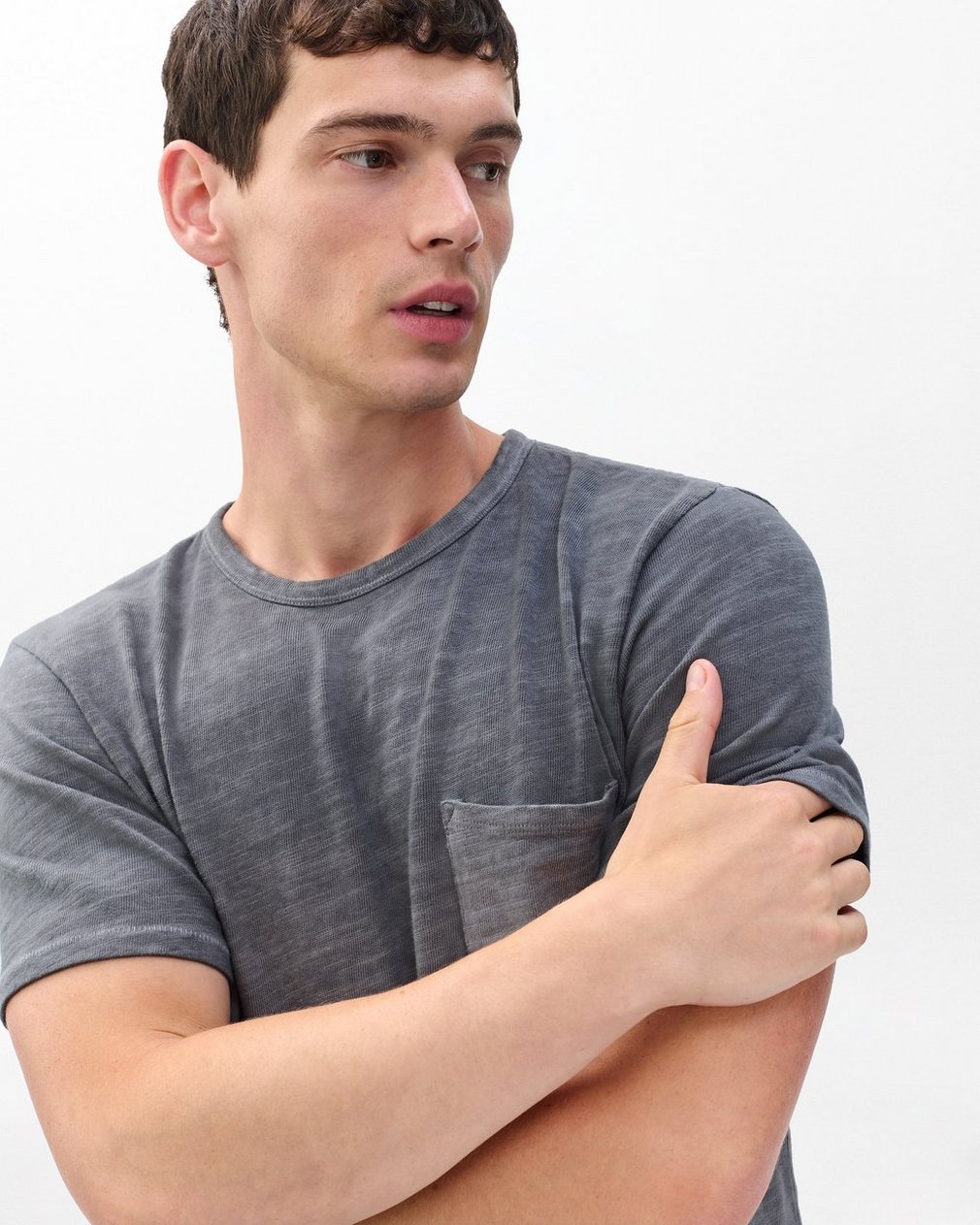 Washed Classic Flame Tee - Shade Grey - Image 3