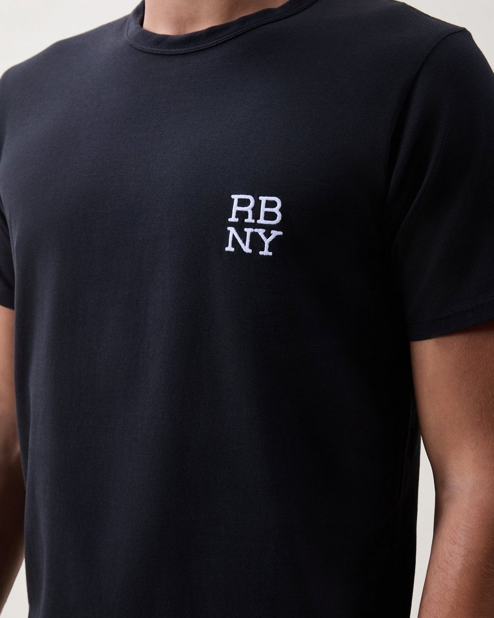 rb NY Logo Tee - Black - Image 3