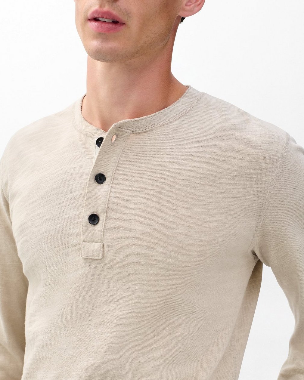 Classic Flame Henley - Dust - Image 5