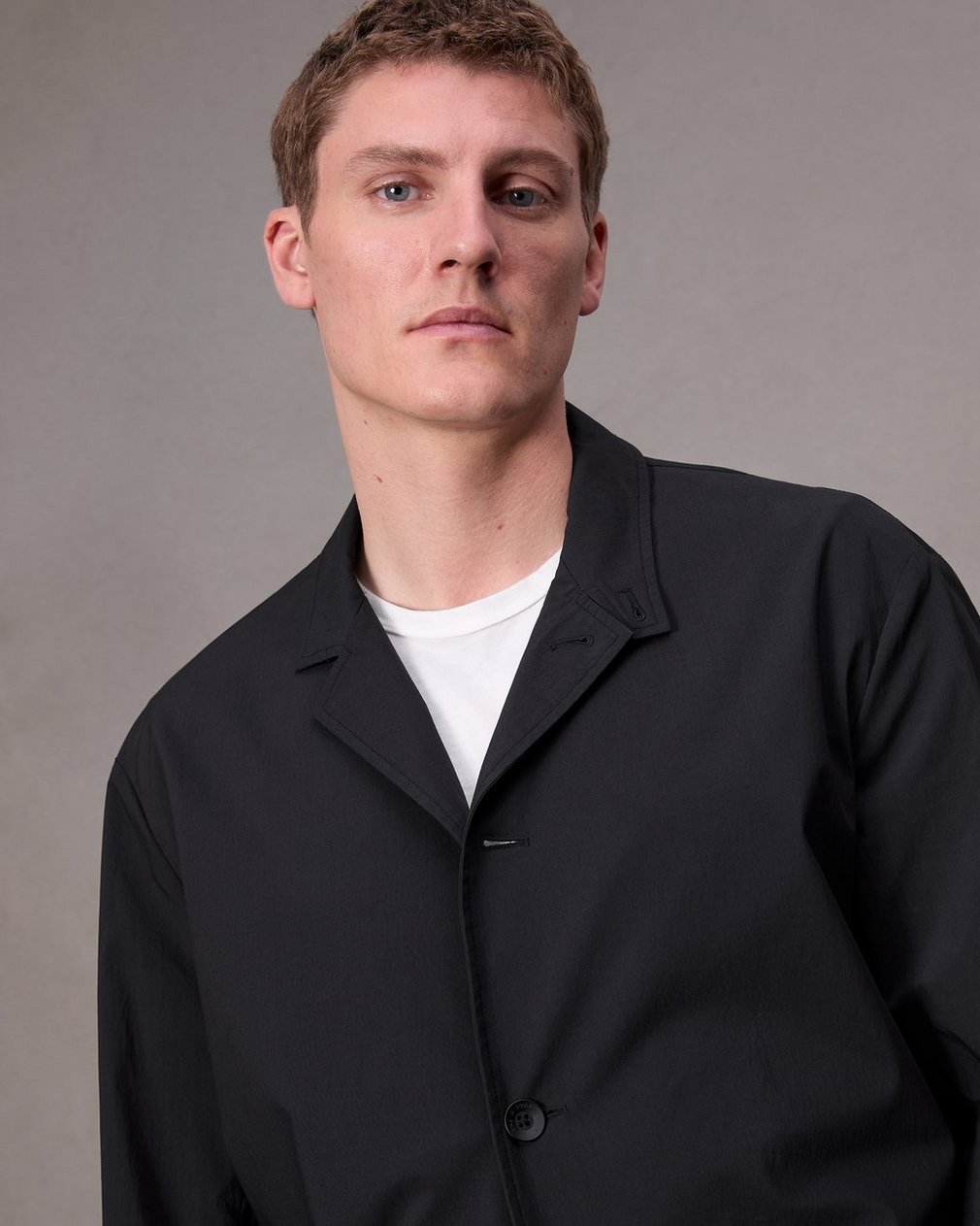 Gramercy Cotton Blazer - Black - Image 6