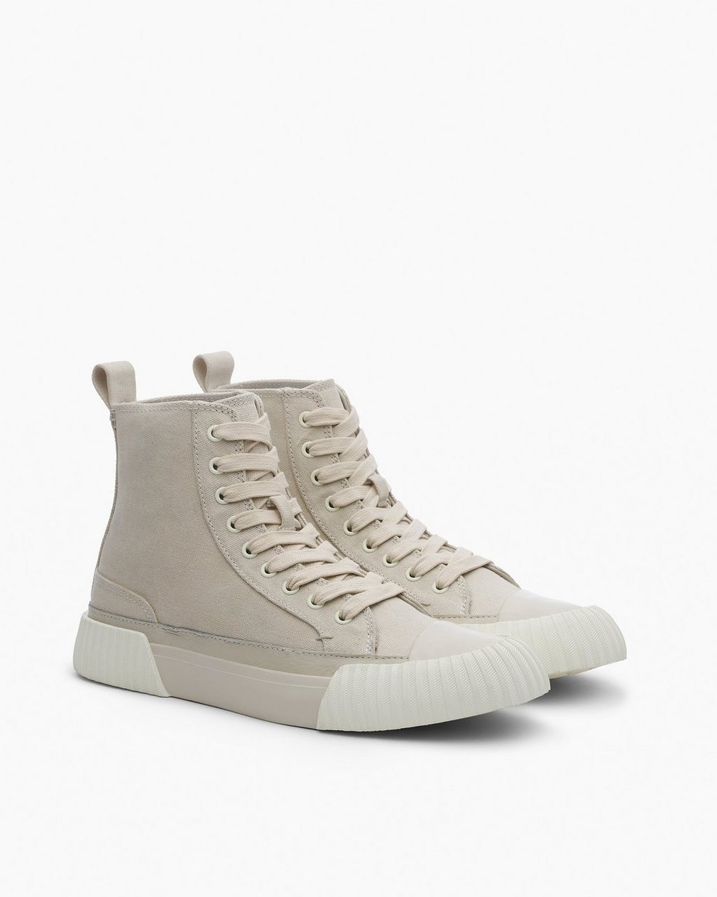 Jones High-Top Canvas Sneakers - Cloud Sand - Image 3