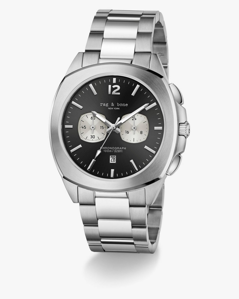 Bleeker Chronograph Bracelet Watch, 42mm - Silver - Image 3